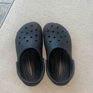 Crocs kids size J2 black